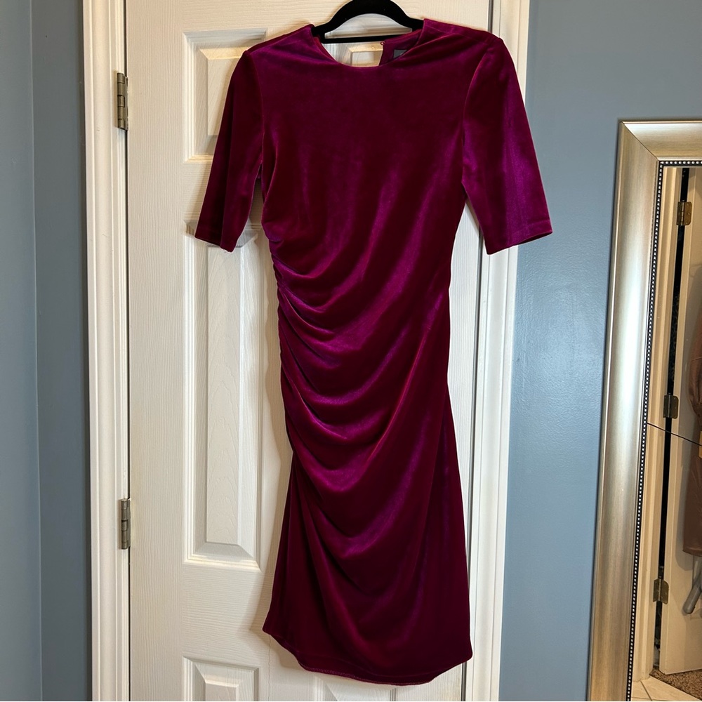 Vince Camuto velvet dress